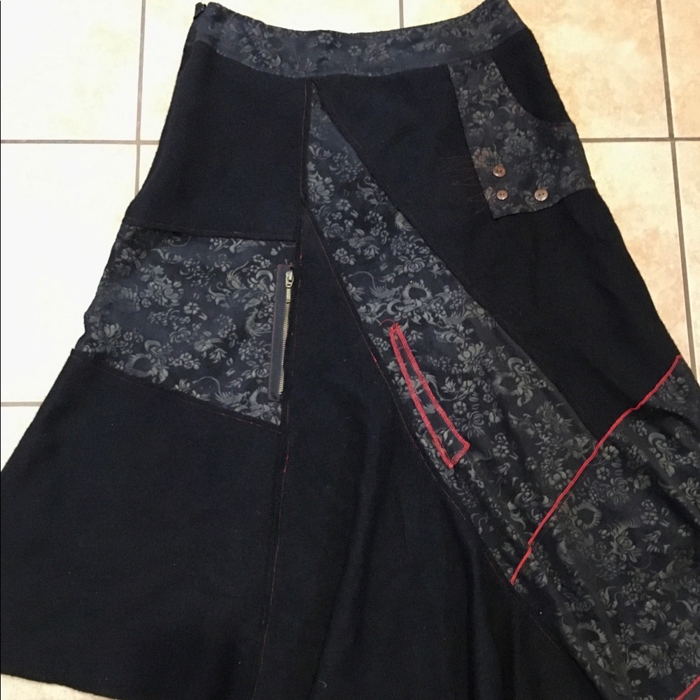 INFINITIF - Ladies Flared Midi Skirt - Sz 38